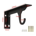 thumbnail image 6 of Heavy-Duty 16 Shelf Brackets - Rust-Proof, 110kg Capacity, Easy Install!, 6 of 9