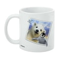 thumbnail image 3 of Polar Pals Selfie Picture Polar Bear Penguin White Mug, 3 of 5
