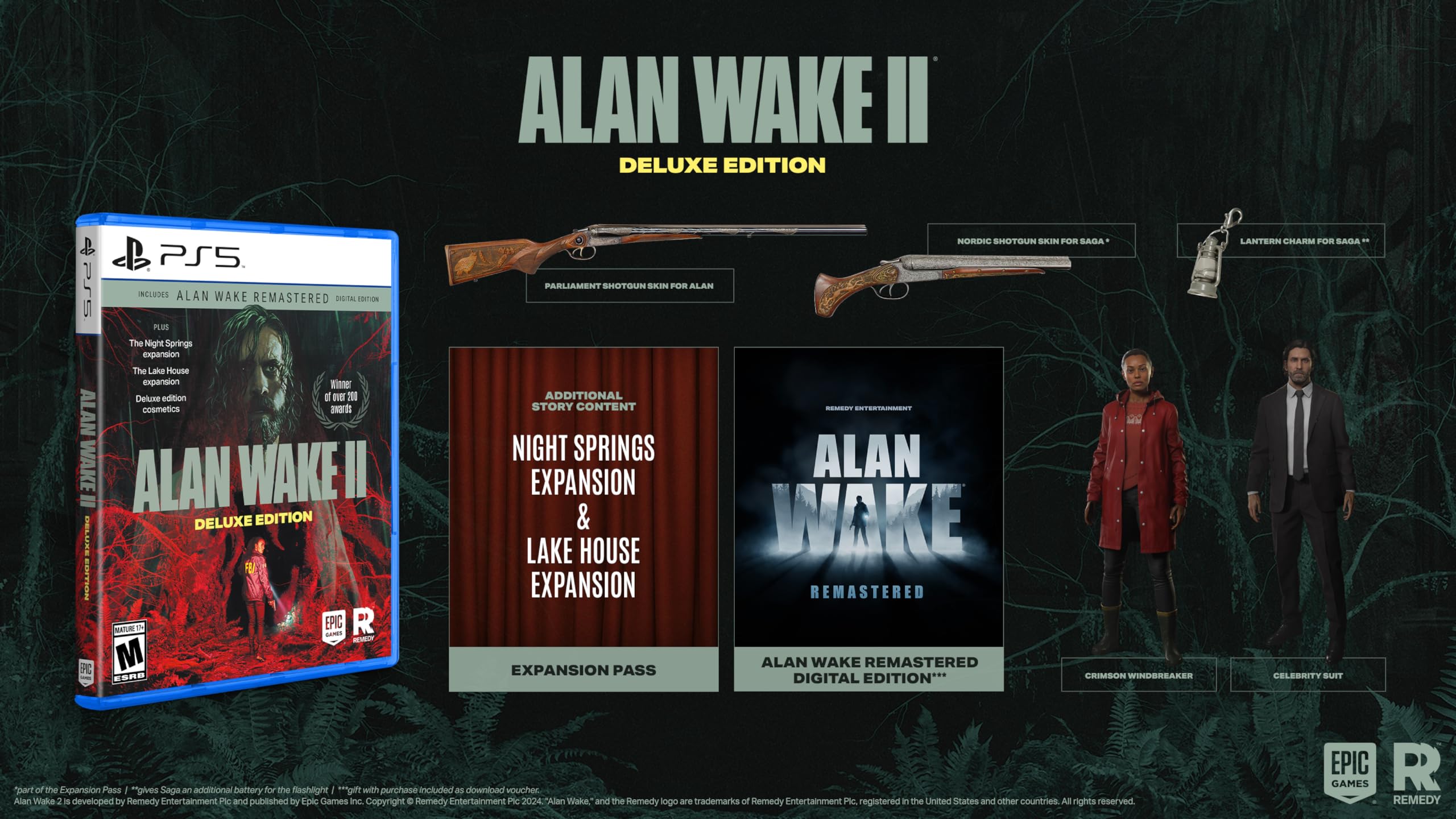Alan Wake 2 Deluxe Edition, PlayStation 5 photo 2