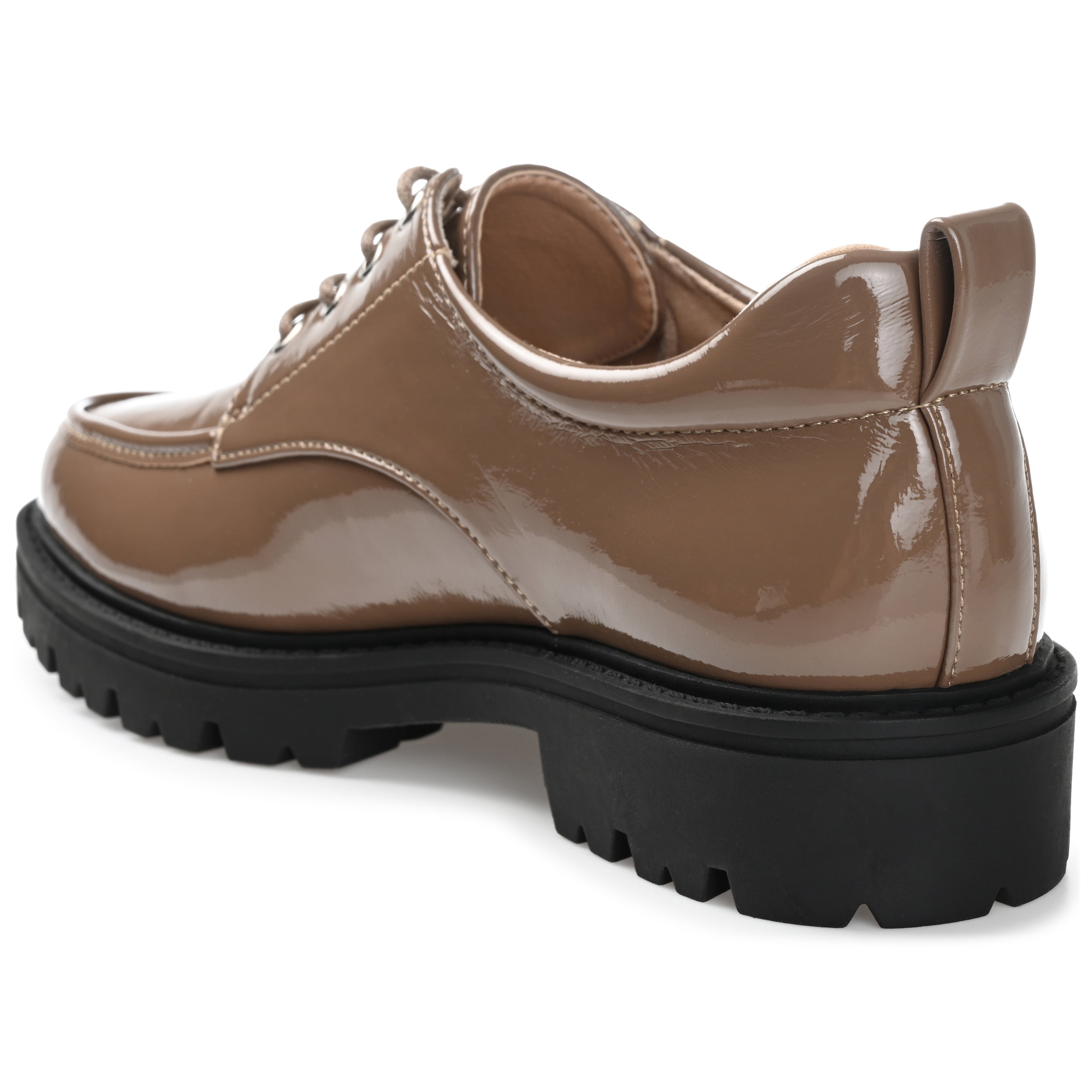Journee Womens Zina Almond Toe Lace-up Oxford, Widths Available