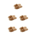 thumbnail image 3 of Zapatillas de bambú Sonducket sandalias informales punta abierta zapatos de tacón plano Talla 35-36# 37-38# 39-40# 42-43# 44-45#, 3 of 6