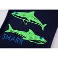 thumbnail image 3 of QEFJNO Toddler and Little Boys' Long Sleeve Tee and Pants, Snug Fit 2 Piece Pajama Set, Shark Cotton Sleepwear Kids PJ, 3-8Y, 3 of 9