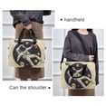 thumbnail image 6 of FORMRS 16" Laptop Bag Carrying Sleeve Case with Handle Travel Shoulder Briefcase, Astronaut Floating, 6 of 8