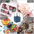 thumbnail image 3 of WRISTBIQUE 10pcs Paper Handheld Bags Reusable Present Bags Blue Storage for Birthday Party, 3 of 8