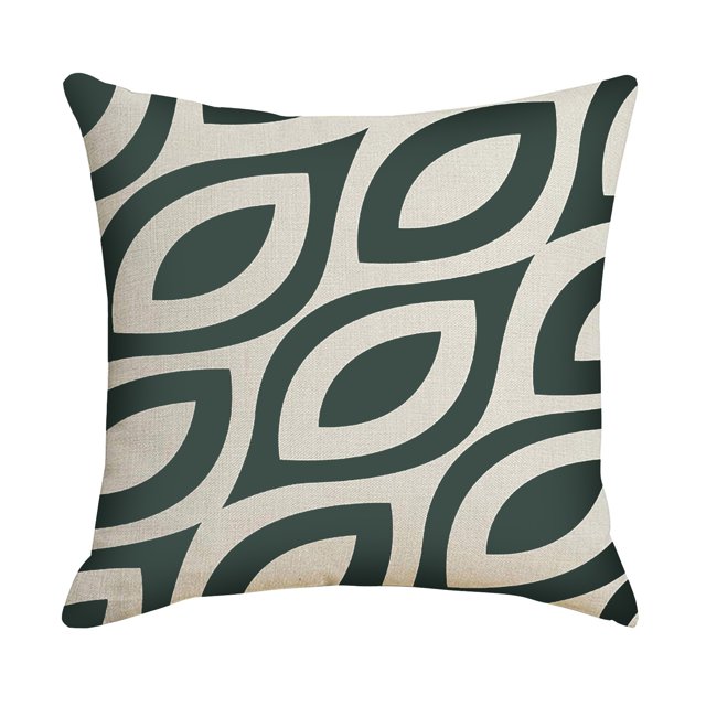 Dsscvnef Black White Waterproof Hugging Pillow Household Design Pattern Sand Pillow