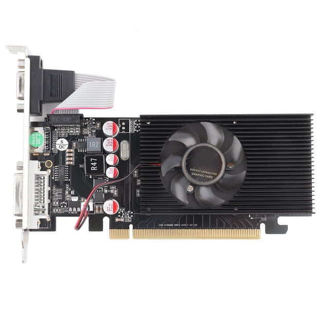 Tarjeta gráfica de escritorio Tarjeta de video PCI Accesorios de computadora eficientes GT210 1G 64bit
