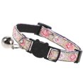 thumbnail image 2 of Pink Adjustable Cat Collar with Bell for Photo Shoots and Daily Life Lightweight Polyester, 2 of 5