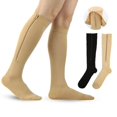 thumbnail image 3 of Compression Stockings Sports Pressure Long Cycling Socks Zipper Professional Leg Support Thick Women Varicose Vein Socks One Size Black-(L-XL)|https://ae01.alicdn.com/kf/Sd4bc1de5f24d4d089da8428c39cfa, 3 of 5