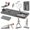 Grey, variant on FOROUTIA All-in-One Foldable Pilates Board,Pilates Reformer Set with Timer Core for Home