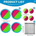 thumbnail image 5 of Lucky Doug Toss and Catch Ball Toys, Sticky Velcro Ball Toys - Outdoor Play Games, Beach Toys, Camping Games, Beach Game Set Sports Game Set for Ages 3+, 5 of 8
