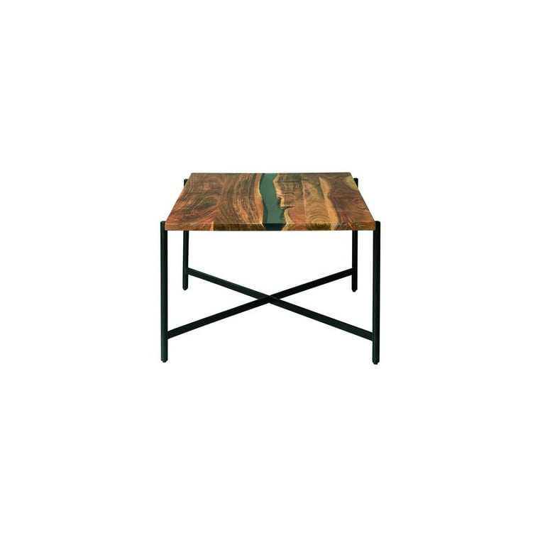Alaterre Table Edge Acrylic Coffee Wood 36\
