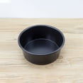 thumbnail image 3 of Moule à Cheesecake Rond avec Surface Antiadhésive pour Cuisine en Alliage d'Aluminium Noir 6 Pouces, 3 of 4
