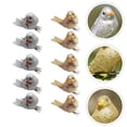 thumbnail image 3 of Tree Decor 10pcs Emulation Bird Clip Tree Decoration Creative Foam Garden Adornment, 3 of 8