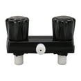 thumbnail image 2 of Robinet de Douche RV avec 2 Boutons pour Moteur RV Maison - Structure Robuste, Installation Facile - Pression et Température de l'Eau Applicables - Deux Roues à Main, 2 of 7