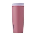 thumbnail image 1 of Vaso de café Owala SmoothSip Slider con aislamiento de 590 ml, color morado, 1 of 5