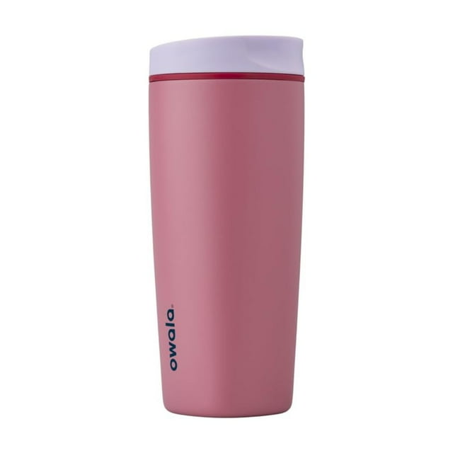 Vaso de café Owala SmoothSip Slider con aislamiento de 590 ml, color morado