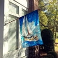 thumbnail image 2 of Carolines Treasures JMK1153CHF Sailboats in Blue Flag Canvas House Size  Large multicolor, 2 of 4