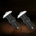 thumbnail image 3 of Raindrops 2Pack Toilet Seat Fixing Bolts Metal Black for Bathroom Maintenance Tasks, 3 of 8