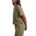 thumbnail image 3 of Hanes Originals Women's Rolled Short Sleeve Boxy Crew Tee, 3 of 5