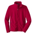 thumbnail image 5 of Yellow Rooster Men's Long Sleeve Value Male Fleece Jacket True Red XL, 5 of 6