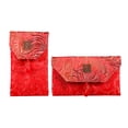 thumbnail image 3 of Bolsa de tela de brocado de diez mil yuanes con sobre rojo, precio de la novia para el compromiso, té de boda, cambio de diez mil yuanes, sobre rojo, sobre rojo de franela para boda, 3 of 4