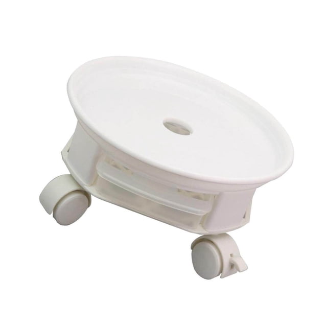 Plateau de Pot de Fleurs Mobile Support de Plante Roulant Support de Plante Caddy Base de Pot de Fleurs Support de Plante 35cm