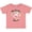 Mauve, variant on Inktastic Baby Flamingo My Grandma Loves Me with Flower Wreath Boys or Girls Baby T-Shirt