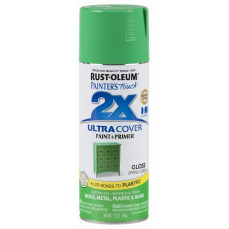 Gls Polyurethane - Rust-oleum 6 Packs PT2X 12OZ GRN GLS Paint