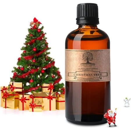 Christmas Tree Essential oil - 100% Pure Aromatherapy Grade Essential oil by Nature's Note Organics - 4 Fl Oz