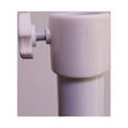 thumbnail image 2 of WHAMVOX Square Foldable Cross Umbrella Stand Iron White 1Pack For Beach Use, 2 of 8