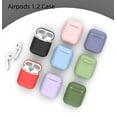 thumbnail image 2 of Étui en Silicone Souple pour Apple Airpods 1 2 3 airpod pro 2 Étui de Protection R1, 2 of 7