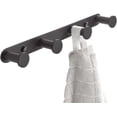 thumbnail image 1 of Práctico Gancho de Pared con 4 Ganchos de Acero Inoxidable Perchero Sombrero Toallero Acabado Negro ShuxiuWang 8390613430045, 1 of 1