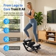thumbnail image 5 of Generic 10.47 in x 19.29 in Stepper with Resistance Bands and LCD Display, Black Step Platforms, 5 of 7