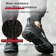 thumbnail image 3 of Chaussures de Travail en Acier pour Hommes, Chaussures de Protection Anti-Effraction et Anti-Perçage Noir, 3 of 4