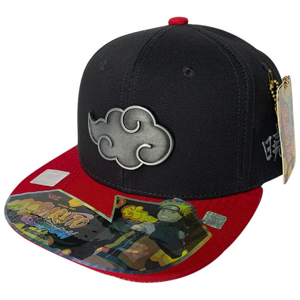 Gorra Naruto Akatsuki Placa Metal Cloud, Negro/ Rojo, 57cm  display picture 3