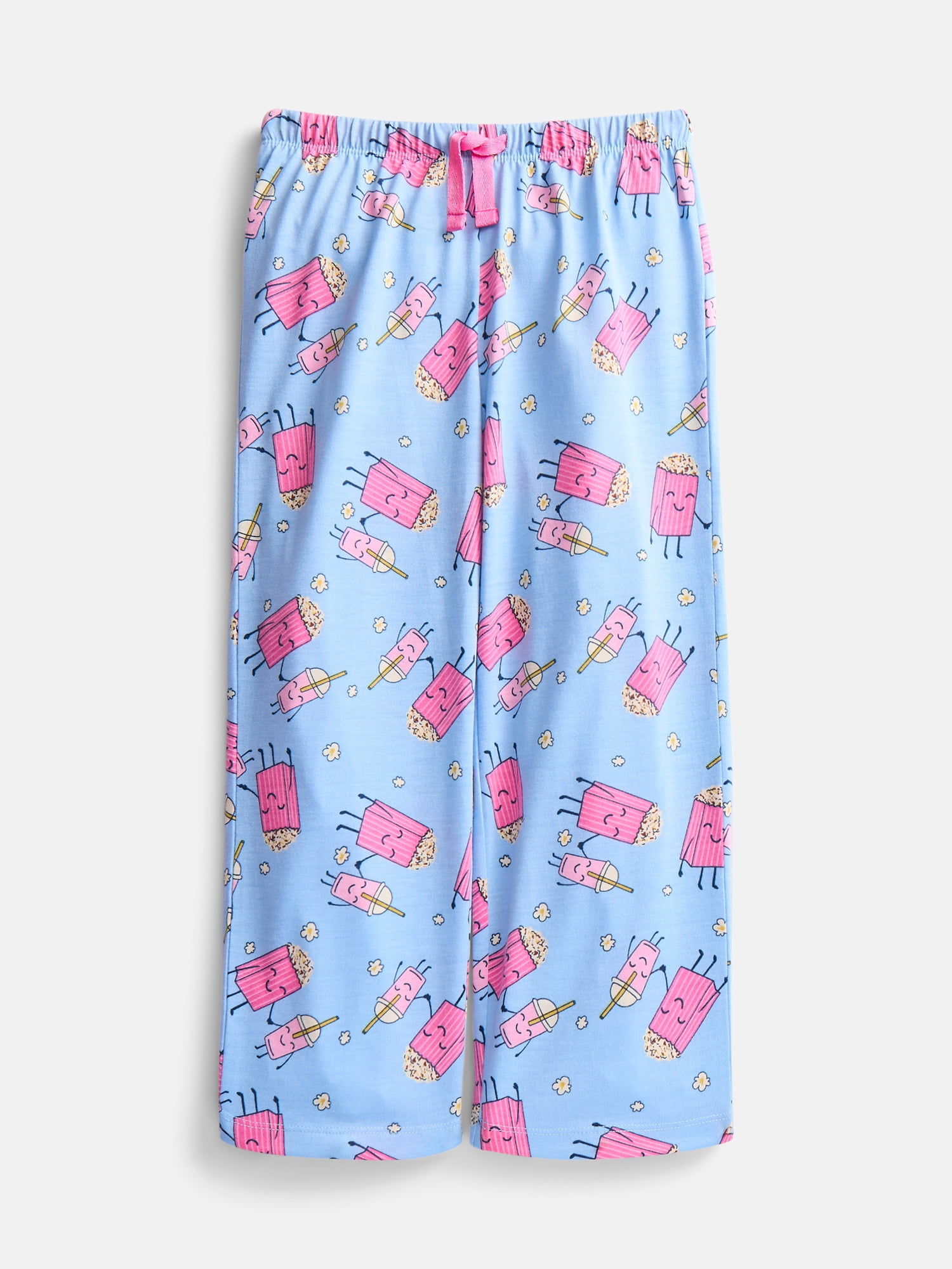 Wonder Nation Girls Sleep Pants and Shorts, 2-Pack, Sizes 4-18