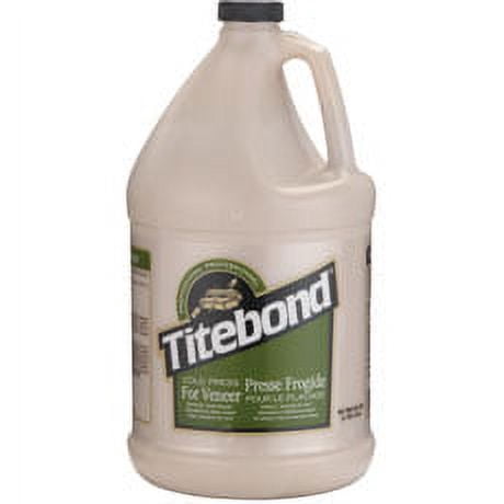 Titebond Cold Press Veneer Glue, Gallon, Translucent, Moderate Set Time