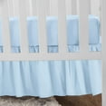 thumbnail image 2 of American Baby Company Classic Blue Polyester, Microfiber Fitted Sheets, Crib Bed, 2 of 8