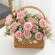 thumbnail image 4 of Rosas Flores Artificiales Ramo de Rosas - Flores Artificiales Decoración Del Hogar Ramo de Bodas, 4 of 6