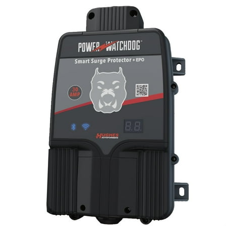 30A GEN II POWER WATCHDOG RV SURGE PROTECTOR W/EPO SHUT OFF  WIFI MONITORING/CONTROLHARDWIREDBLK
