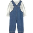 thumbnail image 3 of Carter's Child of Mine Baby and Toddler Boy Overalls Set, 2-Piece, Sizes 0/3-24 Months, 3 of 7