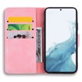thumbnail image 6 of Feishell Flip Wallet Case for Samsung Galaxy S23 Plus 6.6 inch,Shockproof Embossed Pattern PU Leather Magnetic Clasp Folio Protective Phone Cover with Kickstand & Card Slots,Pink, 6 of 7