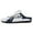White, variant on Mens Slip On Loafers Half Slipper Casual Shoes For Men Comfortable Daily Walking Footwear Black US:7.5