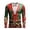 Army Green, variant on ZXLBBD Mens T Shirts Christmas Digital 3D Printed Long Sleeve Crew Neck T Shirt Fall Winter Fashion T-Shirts for Man Casual,White,L