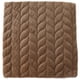 thumbnail image 4 of Funda de cojín acolchada de cuadrada funda de cojín almohada café, 4 of 7