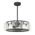 thumbnail image 3 of Matte Black LED Fandelier from the Genry Collection, 3 of 4