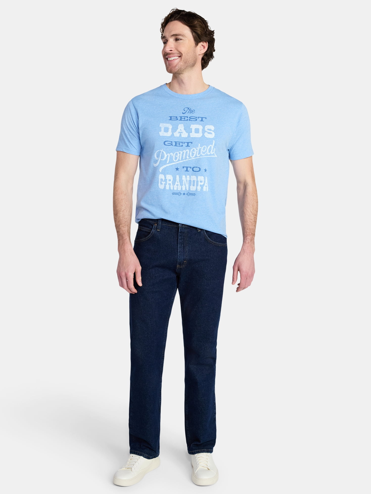 Father's Day Men's Dad Upgrade Graphic Tee by Way to Celebrate, Sizes XS-5XL