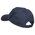 thumbnail image 3 of Owl Bird Patched Low Profile Cotton Cap - Navy OSFM, 3 of 5