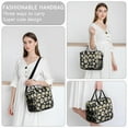 thumbnail image 6 of OBREWU Black Sunflower Womens Lunch Box for Work,Insulated Large Black Sunflower Lunch Bag for Women,Loncheras Para Mujer,Leakproof Adult Lunch Bag for Work,Beach,Travel,Picnic,Camping, 6 of 7