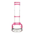 thumbnail image 3 of Magna Cart Personal 150-Pound Capacity Folding Hand Truck, Pink (5 Pack), 3 of 7